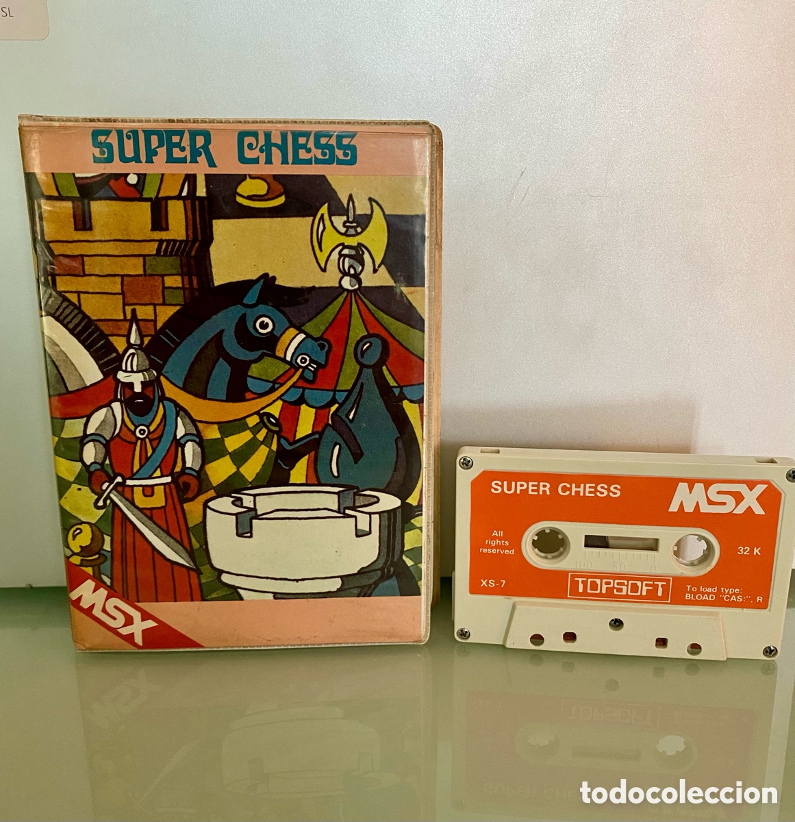 Videojuegos y consolas: MSX - Super Chess - Edicion Espa&ntilde;ola Topsoft (referencia XS-7) CMS TOP