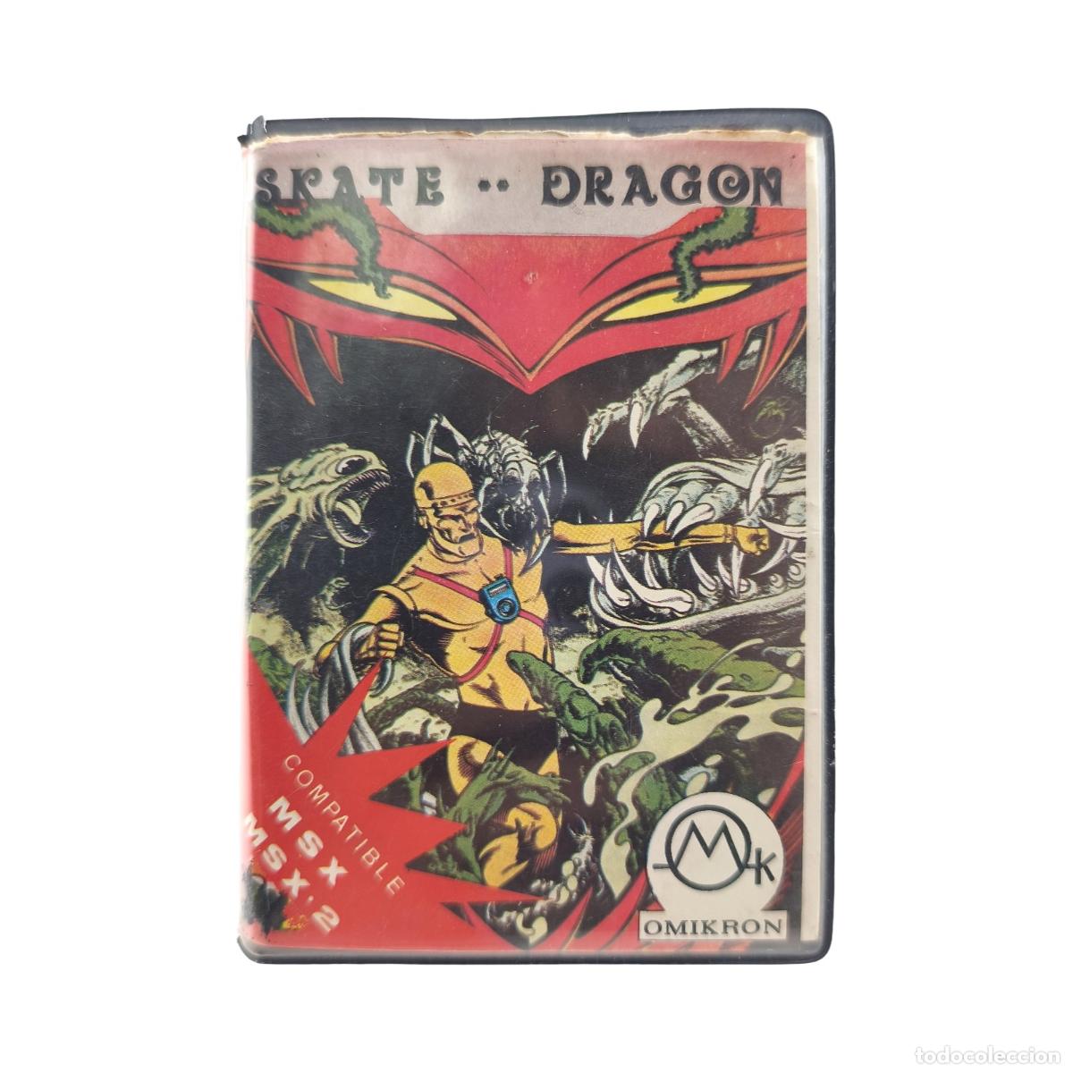 Videojuego MSX Skate Dragon - Omikron Software / Discovery Informatic (1987) ...
