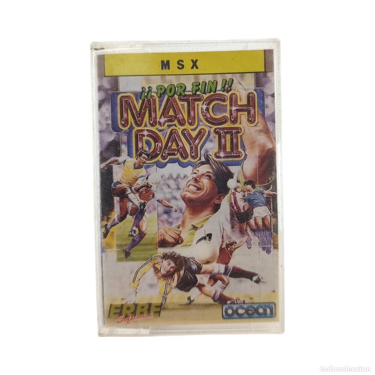 Videojuegos y consolas: Videojuego MSX Match Day II - Ocean / Erbe Software (1988) - Caja Original y Cinta