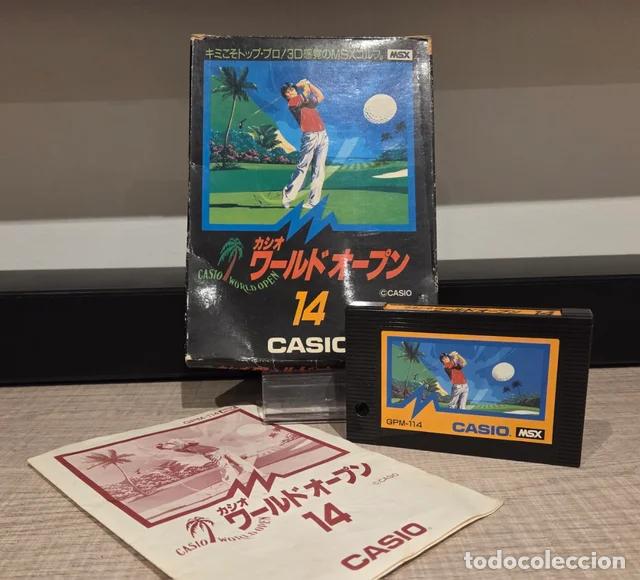 Videojuegos y consolas: Casio World Open 14 MSX Golf - Foto 1