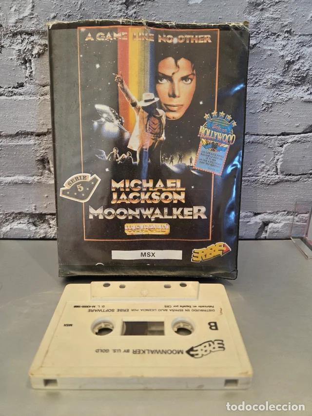 Videojuegos y consolas: Michael Jackson Moonwalker MSX Erbe 1989