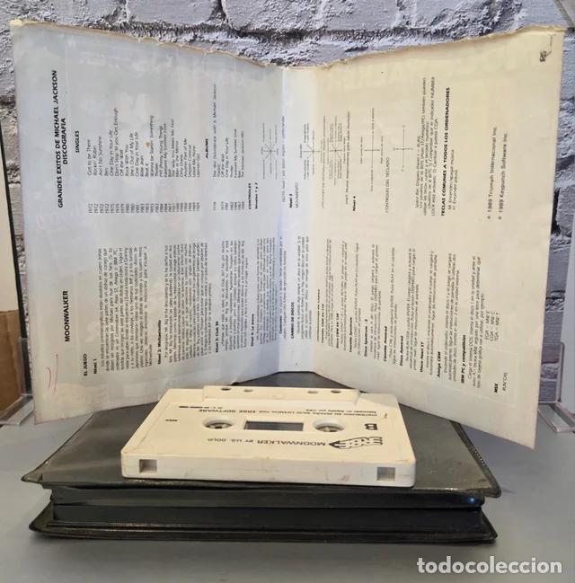 Videojuegos y consolas: Michael Jackson Moonwalker MSX Erbe 1989 - Foto 5
