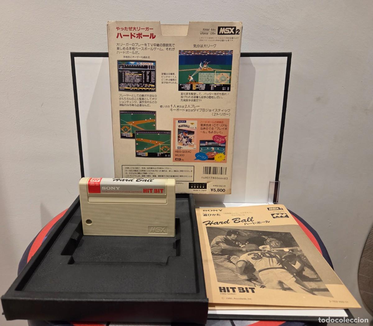 Videojuegos y consolas: Sony Hard Ball &ndash; MSX2 &ndash; Completo - Foto 2
