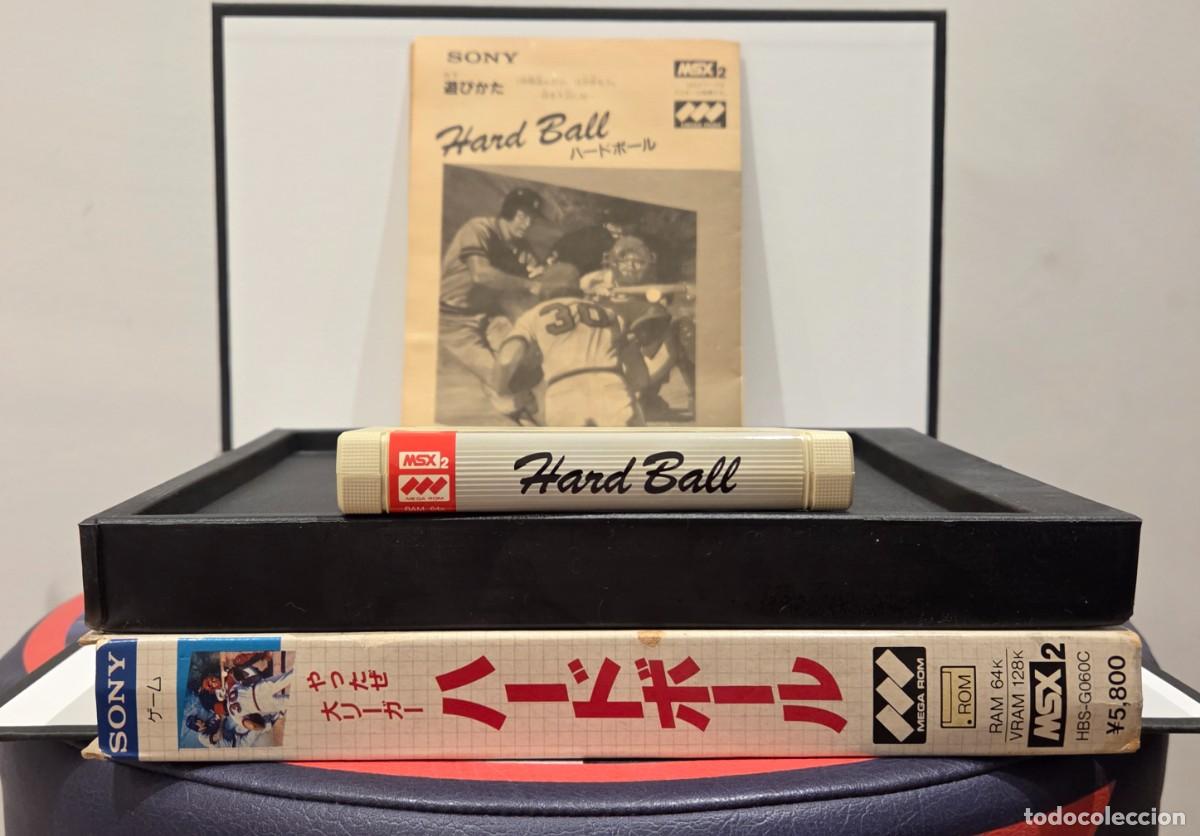 Videojuegos y consolas: Sony Hard Ball &ndash; MSX2 &ndash; Completo - Foto 4