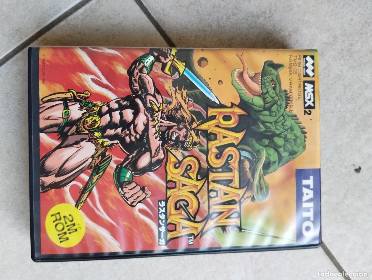 Videojuegos y consolas: RASTAN SAGA MSX MSX2 COMPLETO JAPONES , ORIGINAL 100%
