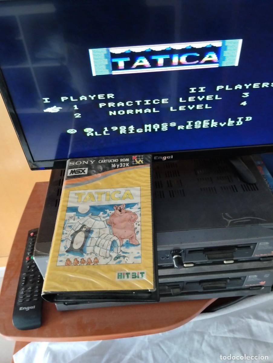 Videojuegos y consolas: TATICA MSX MSX2 PAL-ESPA&Ntilde;A , ORIGINAL 100% - Foto 2