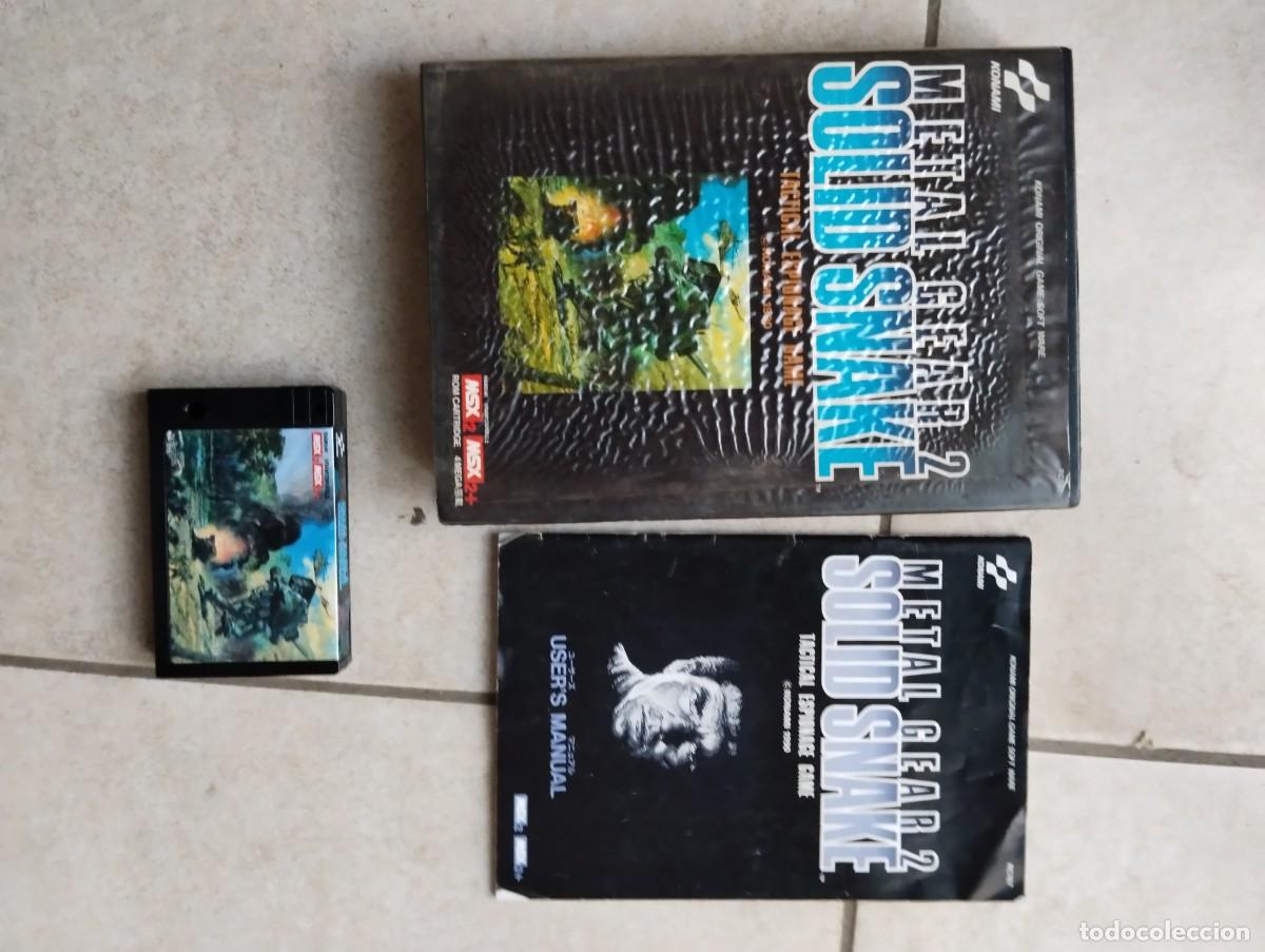 Videojuegos y consolas: METAL GEAR 2 SOLID SNAKE KONAMI MSX MSX2 JAPONES , ORIGINAL 100%