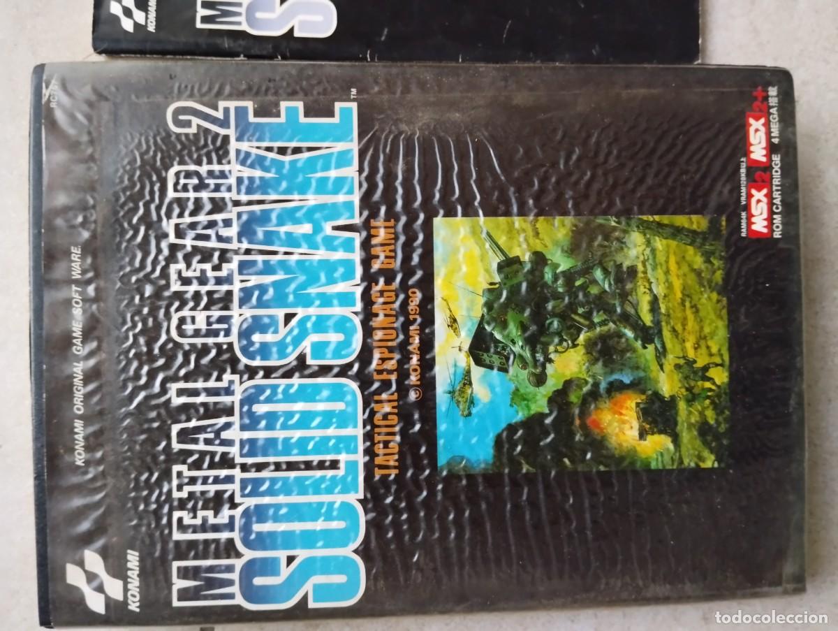 Videojuegos y consolas: METAL GEAR 2 SOLID SNAKE KONAMI MSX MSX2 JAPONES , ORIGINAL 100% - Foto 3