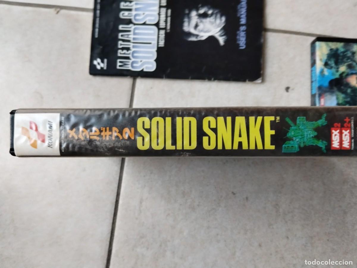 Videojuegos y consolas: METAL GEAR 2 SOLID SNAKE KONAMI MSX MSX2 JAPONES , ORIGINAL 100% - Foto 4
