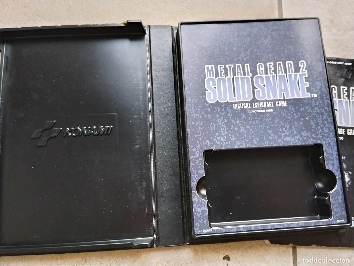 Videojuegos y consolas: METAL GEAR 2 SOLID SNAKE KONAMI MSX MSX2 JAPONES , ORIGINAL 100% - Foto 14