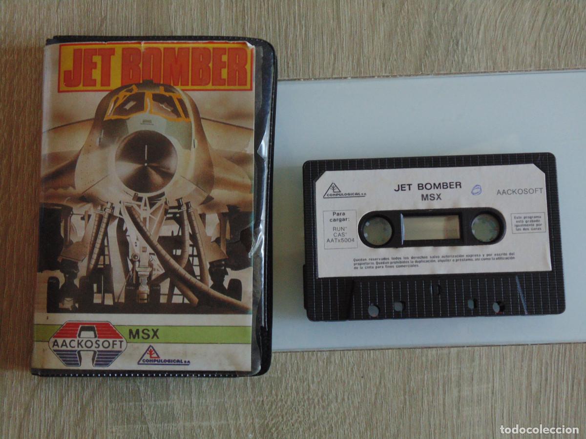 Videojuegos y consolas: Juego MSX. Jet Bomber. Aackosoft / idealogic.
