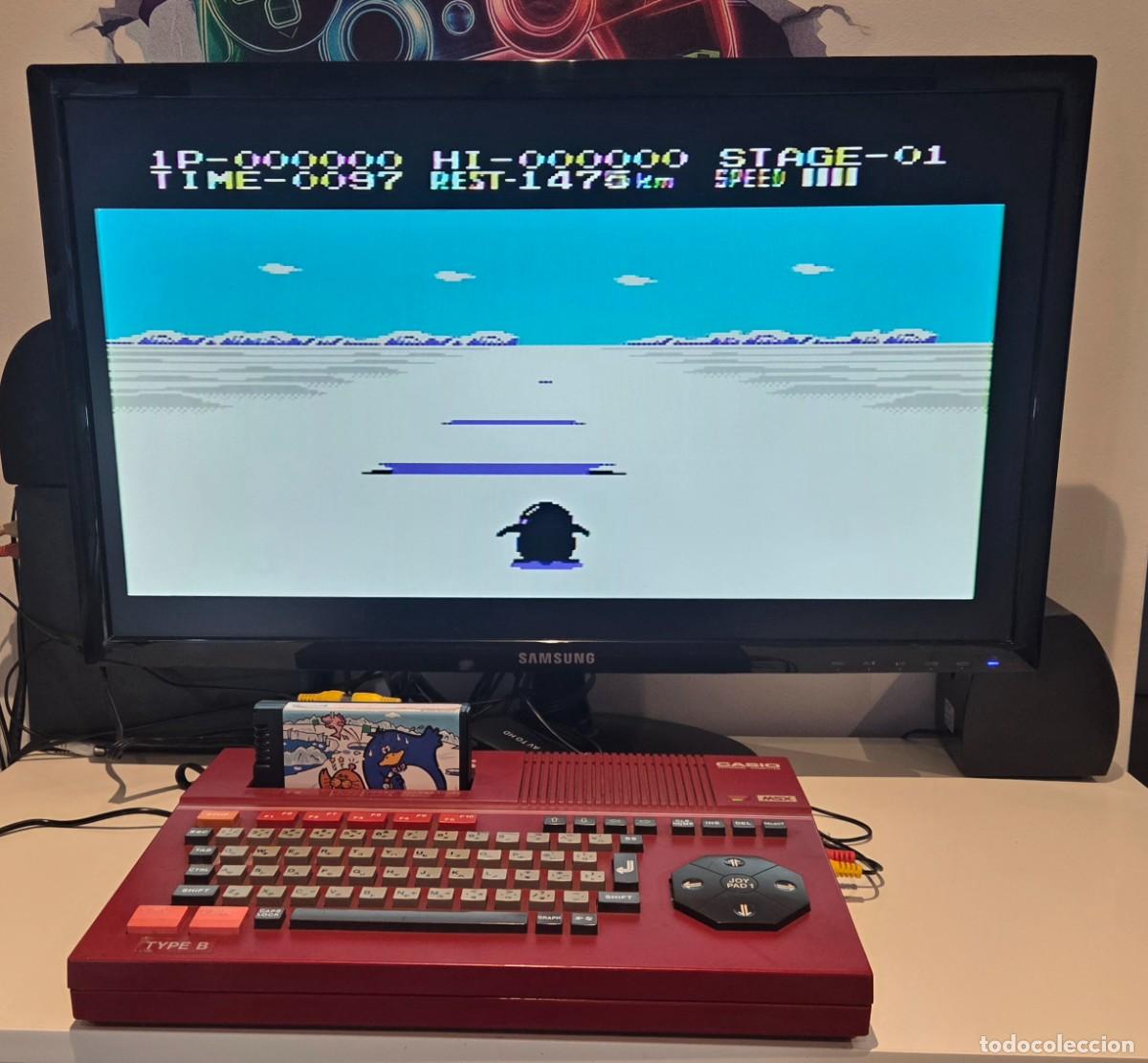 Videojuegos y consolas: MSX Casio PV-16 (Japon&eacute;s) + Adaptador 220V