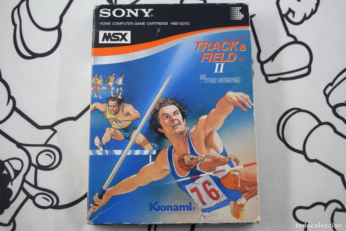 Videojuegos y consolas: MSX SONY HIT BIT KONAMI TRACK & FIELD II HYPER OLYMPIC SIN MANUAL VERSION EUROPEA