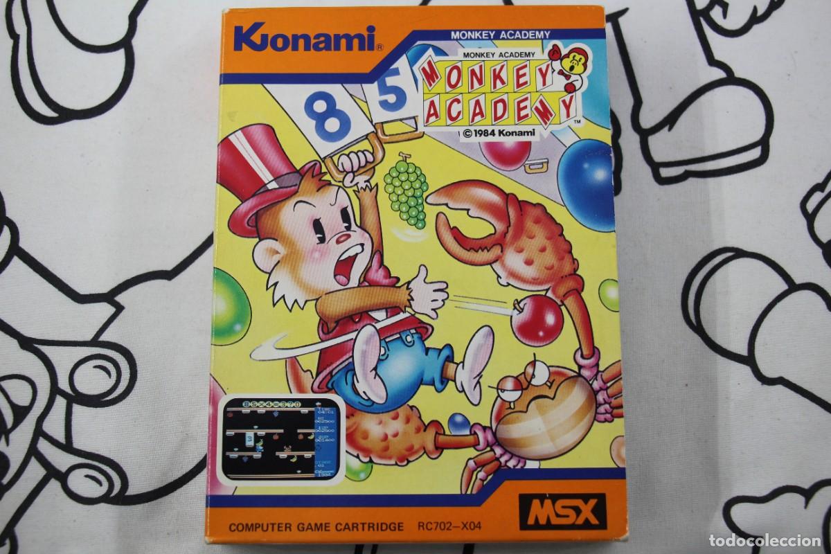Videojuegos y consolas: MSX KONAMI MONKEY ACADEMY MUY BUEN ESTADO VERSION EUROPEA
