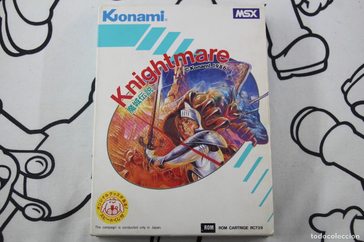 Videojuegos y consolas: MSX KONAMI KNIGHTMARE MUY BUEN ESTADO VERSION EUROPEA