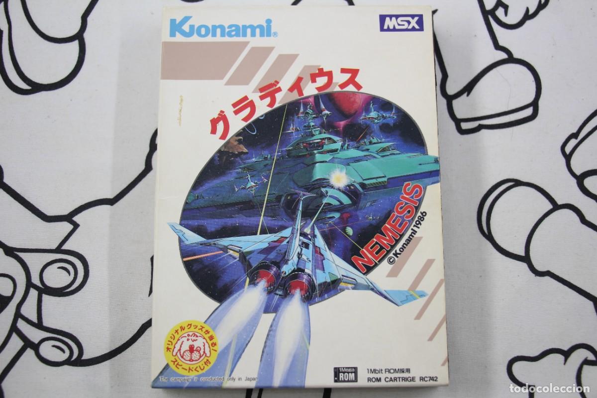 Videojuegos y consolas: MSX KONAMI NEMESIS / GRADIUS MUY BUEN ESTADO VERSION EUROPEA