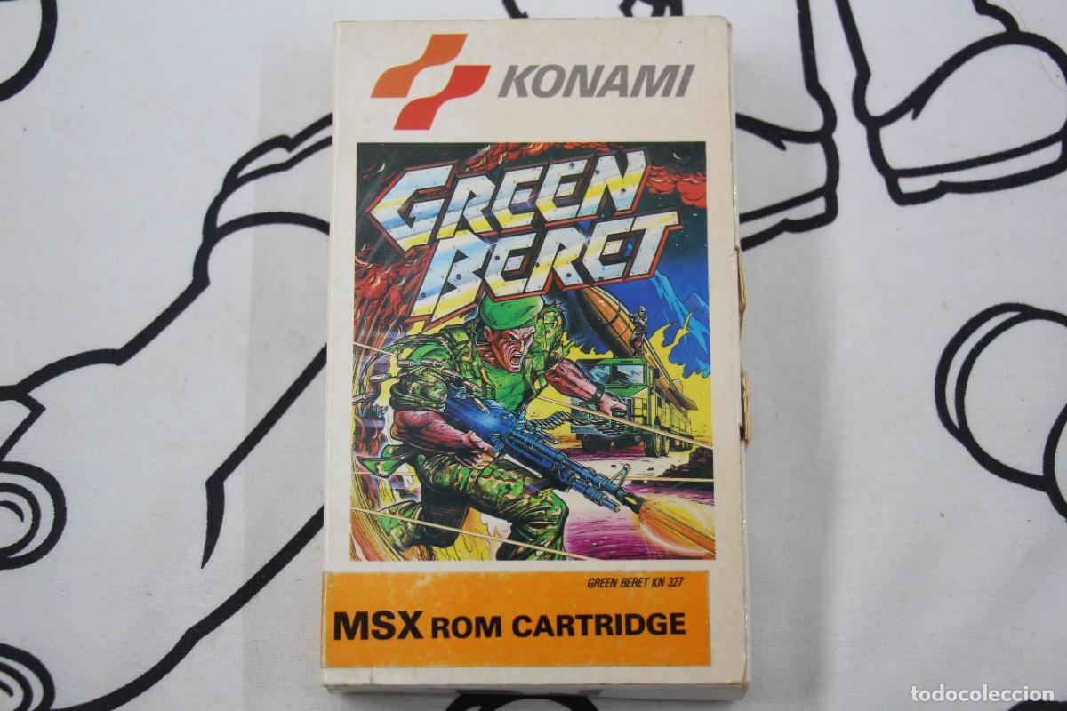 Videojuegos y consolas: MSX KONAMI GREEN BERET MUY BUEN ESTADO VERSION EUROPEA