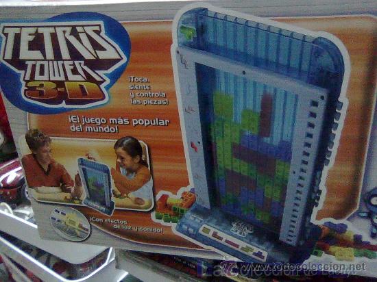 Videojuegos y consolas: TETRIS TOWER 3-D ELECTRONICO CON LUZ Y SONIDOS - Foto 1