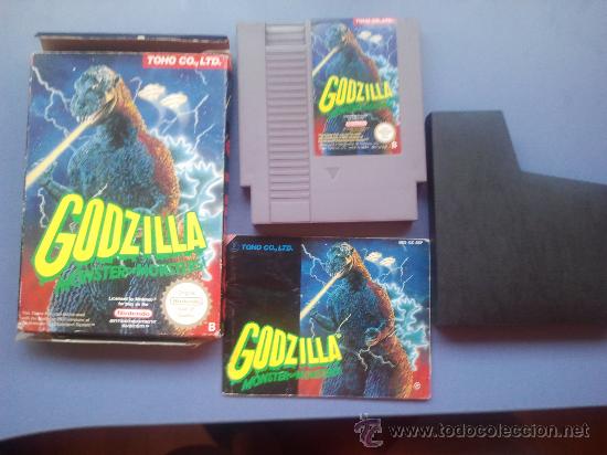 Videojuegos y consolas: JUEGO DE NINTENDO NES GODZILLA - Foto 1