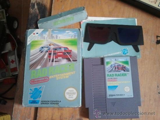 Videojuegos y consolas: juego nintendo nes  rad racer - Foto 1