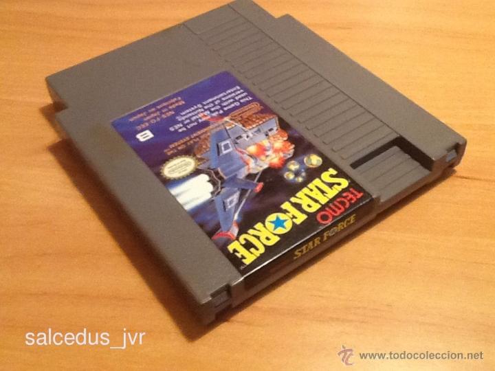Videojuegos y consolas: Star Force StarForce juego para Nintendo NES PAL Versi&oacute;n Espa&ntilde;ola EEC - Foto 2