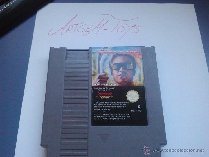 Videojuegos y consolas: juego para la nintendo  nes  power blade - Foto 1