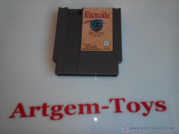Videojuegos y consolas: juego para la nintendo nes  faxanadu - Foto 1