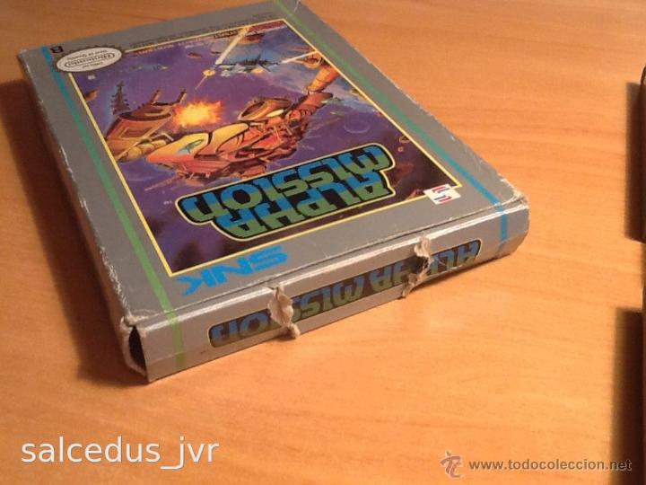 Videojuegos y consolas: Alpha Mission de SNK para Nintendo NES Versi&oacute;n Espa&ntilde;ola - Foto 4