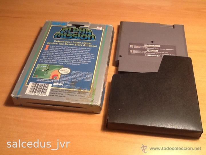 Videojuegos y consolas: Alpha Mission de SNK para Nintendo NES Versi&oacute;n Espa&ntilde;ola - Foto 5