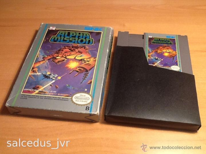 Videojuegos y consolas: Alpha Mission de SNK para Nintendo NES Versi&oacute;n Espa&ntilde;ola - Foto 7