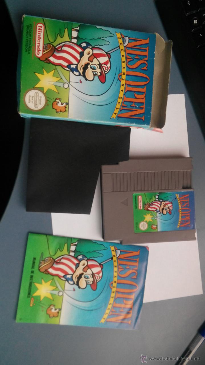 Videojuegos y consolas: juego para la nintendo nes  nes open completo - Foto 1