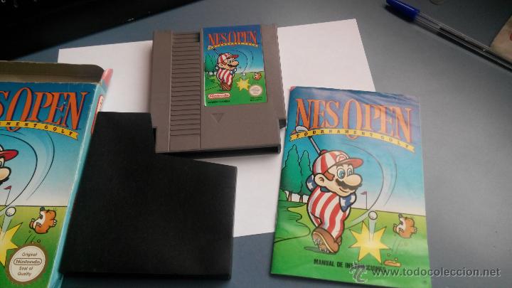Videojuegos y consolas: juego para la nintendo nes  nes open completo - Foto 2