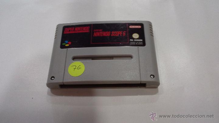 Videojuegos y consolas: JUEGO DE SUPERNINTENDO SCOPE 6 - Foto 1