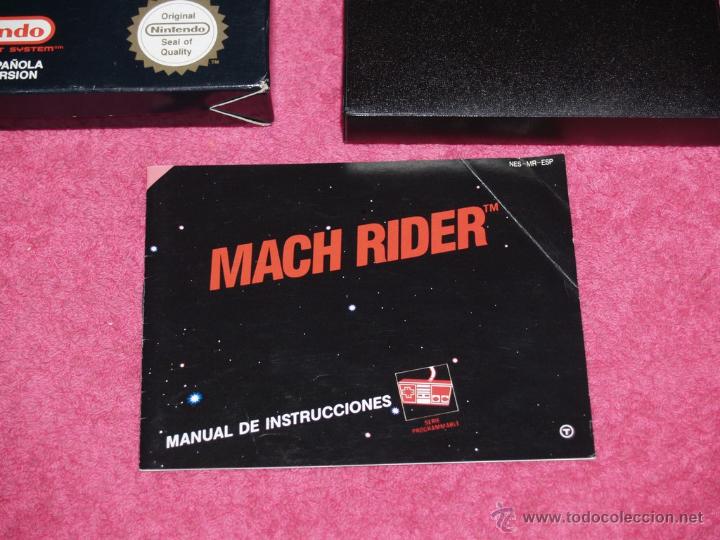 Videojuegos y consolas: NINTENDO NES MATCH RIDER VERSION PAL B ESPA&Ntilde;A - Foto 2