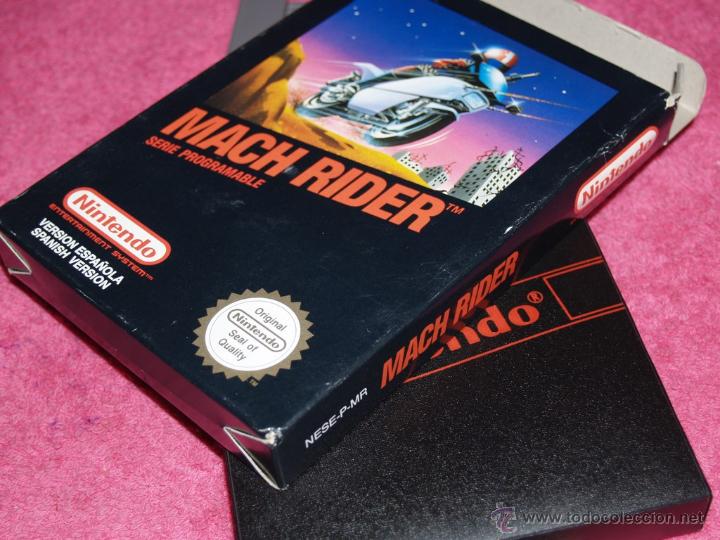 Videojuegos y consolas: NINTENDO NES MATCH RIDER VERSION PAL B ESPA&Ntilde;A - Foto 6