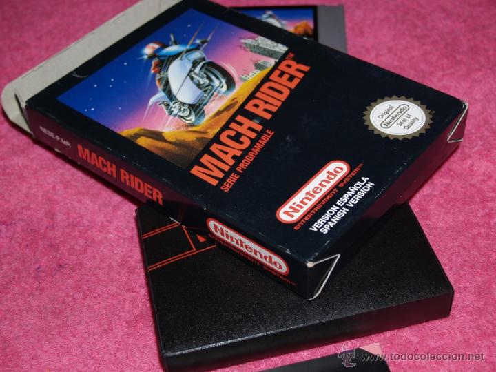 Videojuegos y consolas: NINTENDO NES MATCH RIDER VERSION PAL B ESPA&Ntilde;A - Foto 7