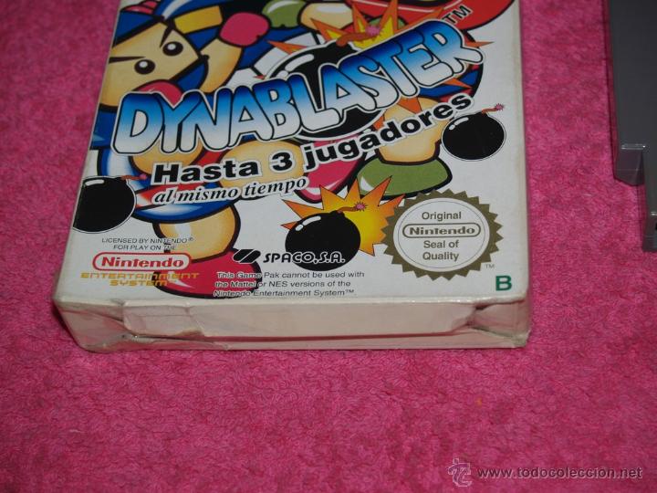 Videojuegos y consolas: NINTENDO NES DYNABLASTER VERSION PAL B ESPA&Ntilde;A - Foto 4