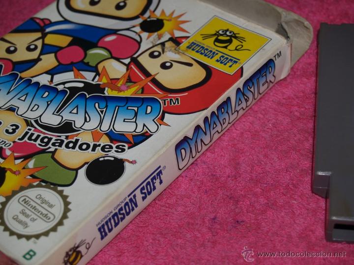Videojuegos y consolas: NINTENDO NES DYNABLASTER VERSION PAL B ESPA&Ntilde;A - Foto 5