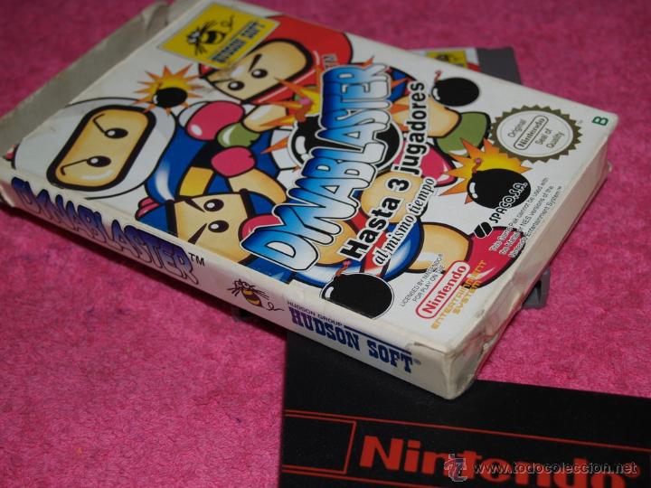 Videojuegos y consolas: NINTENDO NES DYNABLASTER VERSION PAL B ESPA&Ntilde;A - Foto 6