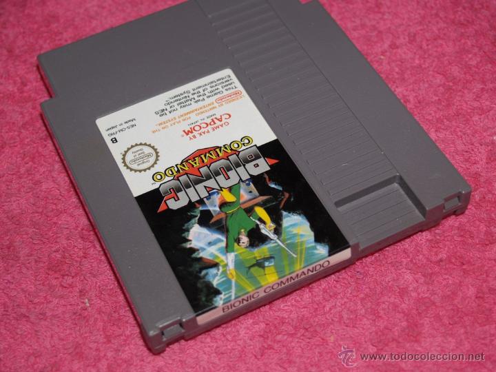 Videojuegos y consolas: NINTENDO NES BIONIC COMMANDO VERSION PAL B ESPA&Ntilde;A - Foto 1