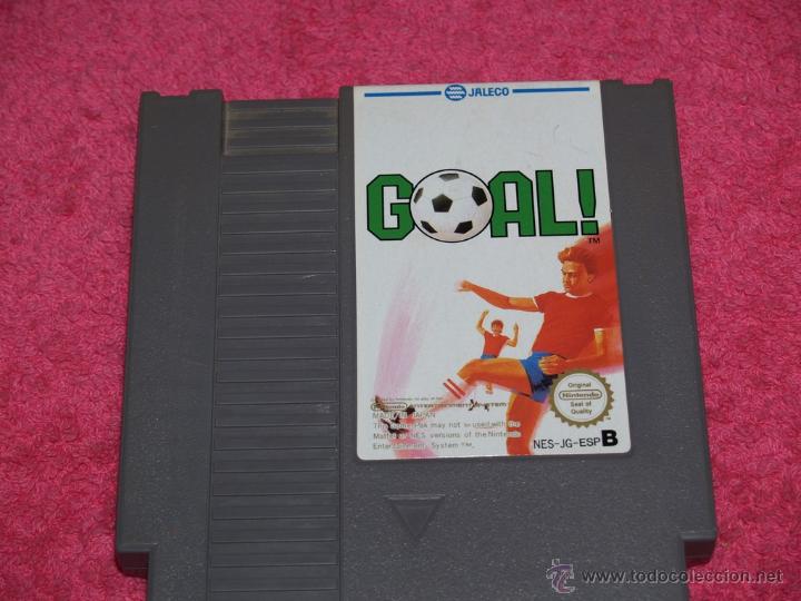 Videojuegos y consolas: NINTENDO NES GOAL! COMPLETO PAL ESPA&Ntilde;A - Foto 5