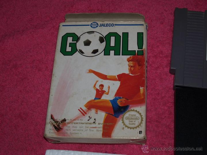 Videojuegos y consolas: NINTENDO NES GOAL! COMPLETO PAL ESPA&Ntilde;A - Foto 6