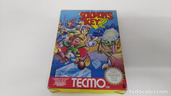 Videojuegos y consolas: juego original para la nintendo nes solomons key 2 - Foto 1