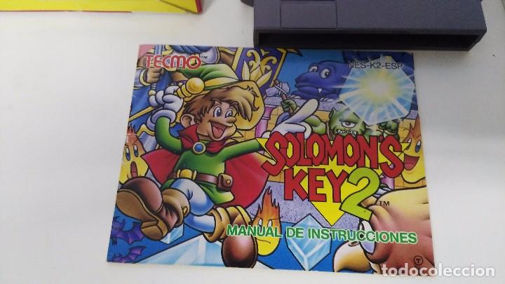 Videojuegos y consolas: juego original para la nintendo nes solomons key 2 - Foto 8