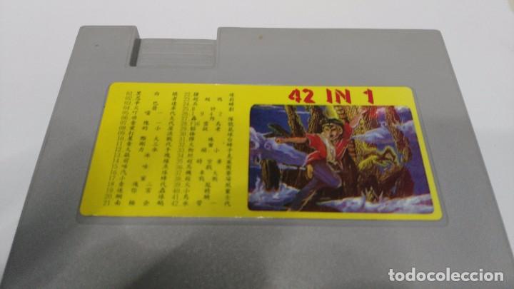 Videojuegos y consolas: cartucho clonico de nes 42 en 1 - Foto 2