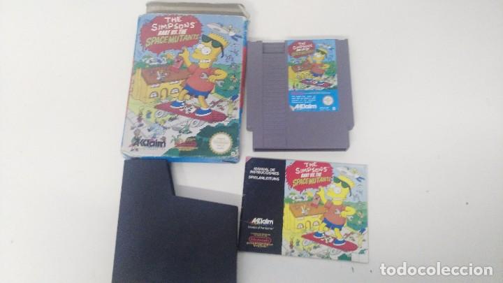 Videojuegos y consolas: juego para la nintendo nes completo los simpsons - Foto 1