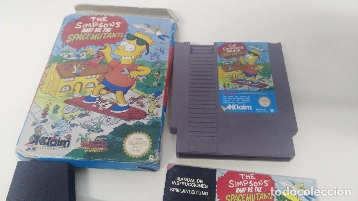 Videojuegos y consolas: juego para la nintendo nes completo los simpsons - Foto 2