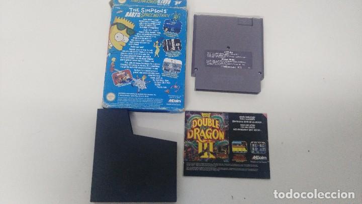 Videojuegos y consolas: juego para la nintendo nes completo los simpsons - Foto 4