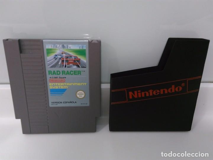 Videojuegos y consolas: Rad Racer (NES) - Foto 1