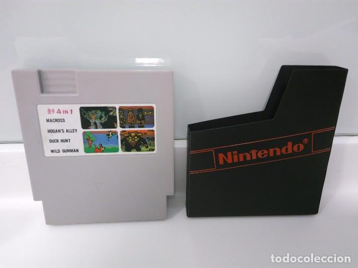 Video Games and Consoles: MACROSS, DUCK HUNT, WILD GUNMAN, HOGAN'S ALLEY HOGAN 4 EN 1 (NES)